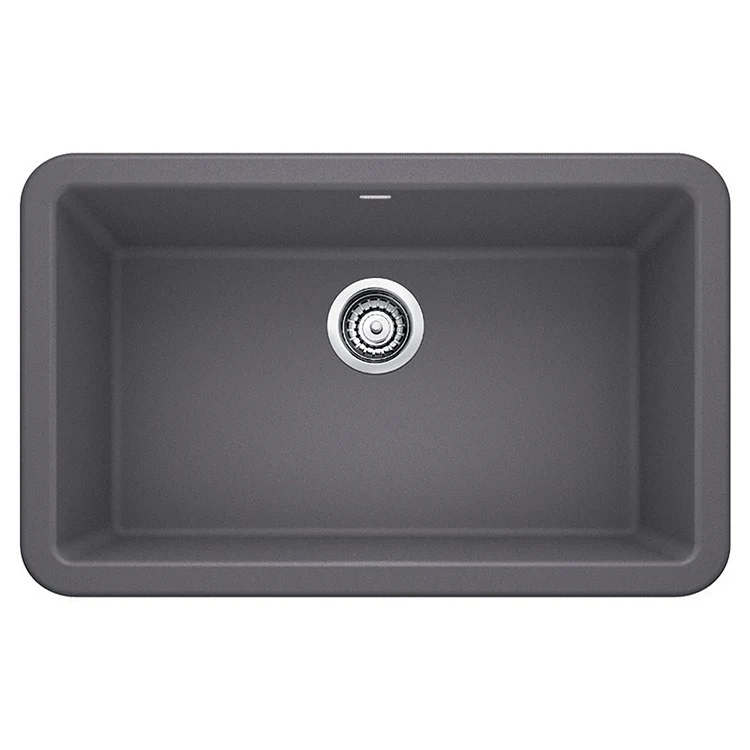 Kitchen Sink Ikon 30 x 19 Inch Single Bowl Apron Front Coal Black Farmhouse - Frankwebs