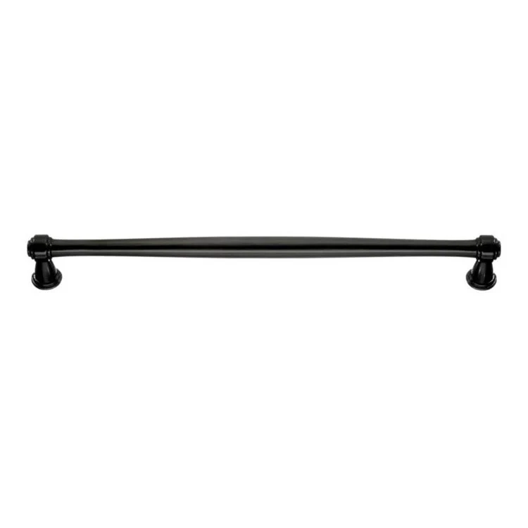 Pull Handle Black Zinc 10 Inch Center to Center 10-1/2 x 1/4 x 1/2 Inch - Frankwebs