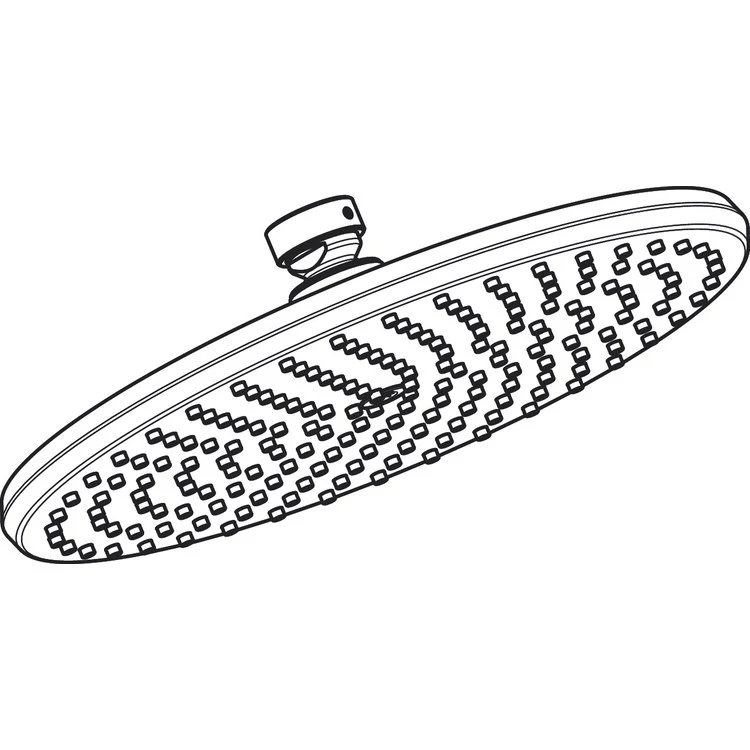 Locarno 240 Single-Function Showerhead - Frankwebs