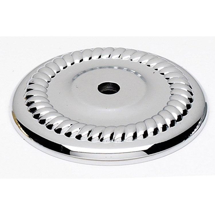 Backplate Rope 1-1/2 Inch Polished Antique Brass for A812-38 - Frankwebs