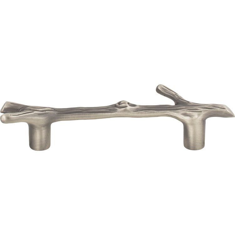 Drawer Pull Atlas Nature Twig Burnished Bronze Zinc Alloy 3 Inch 4-1/2 x 1/2 Inch - Frankwebs