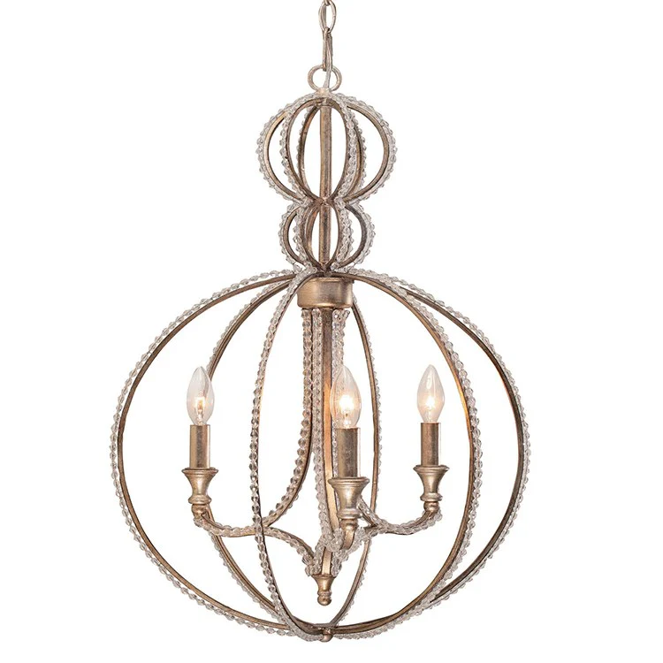 Garland Three-Light Mini Chandelier - Frankwebs