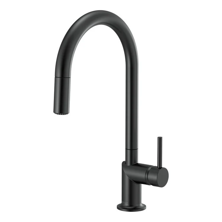 Kitchen Faucet Odin 1 Less Handle ADA Brilliance Luxe Steel Pull Down with Arc 1.8 Gallons per Minute - Frankwebs