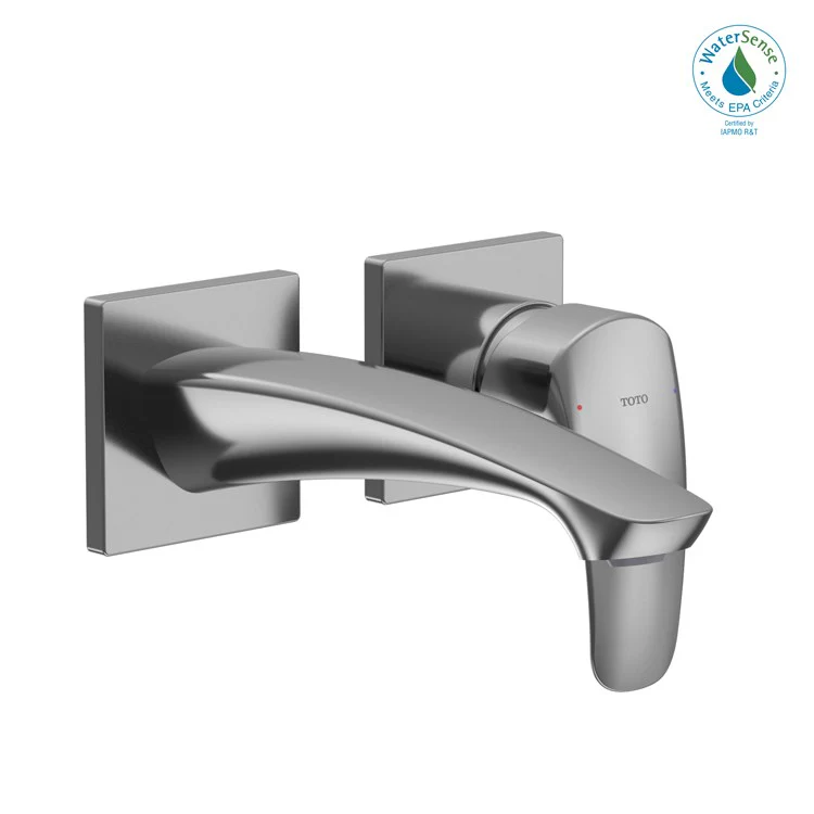 Lavatory Faucet GM Wall Mount Short 1 Lever ADA CALGreen/WaterSense Polished Chrome 1.2 Gallons per Minute - Frankwebs