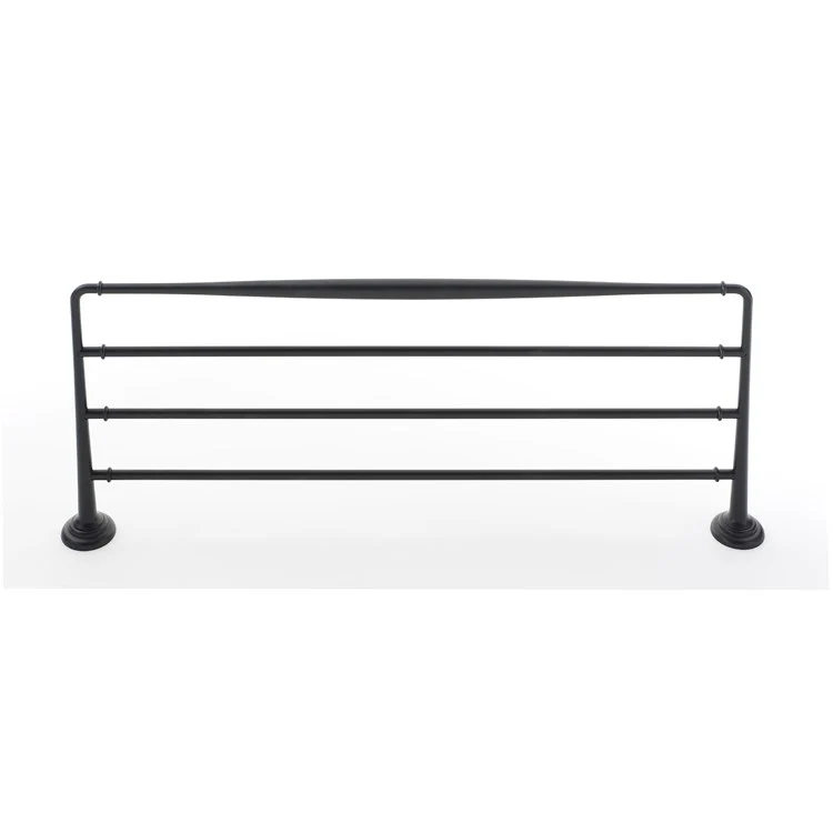 Towel Rack Charlie's Bath Unlacquered Brass 24 Inch Brass 10-5/16 Inch Concealed Wall Mount - Frankwebs