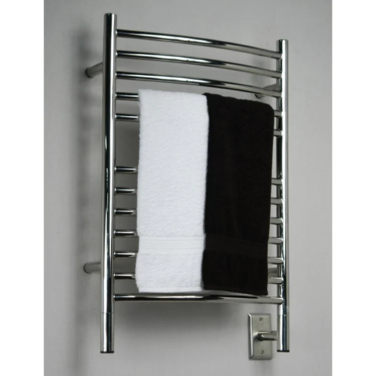 Jeeves E 12-Bar Curved Stainless Steel Towel Warmer - Frankwebs