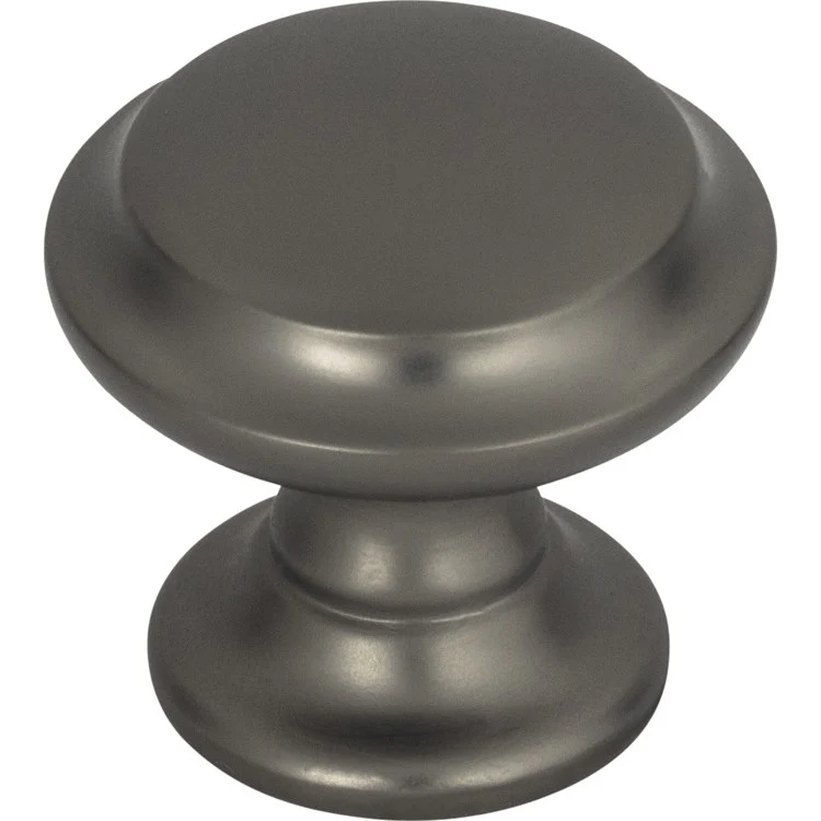 Knob Grace Barrow Brushed Satin Nickel Zinc Alloy 1-1/4 Inch - Frankwebs