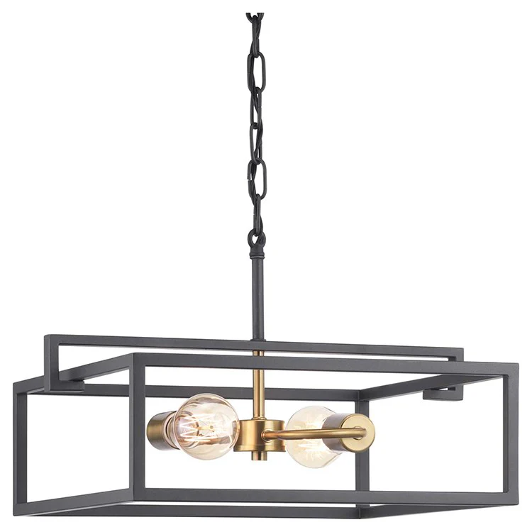 Blakely Two-Light Convertible Semi-Flush Mount Ceiling Fixture/Pendant - Frankwebs