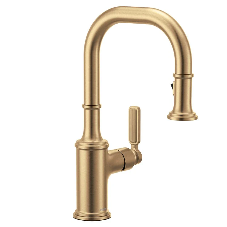 Bar Faucet Smyth 1 Lever ADA CALGreen Bronzed Gold PowerClean/Duralock Quick Connect 1.5 Gallons per Minute - Frankwebs