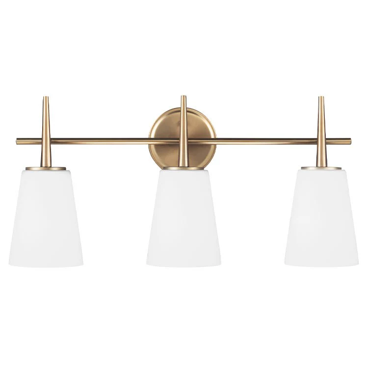 Driscoll Three-Light Bathroom Vanity Fixture - Frankwebs