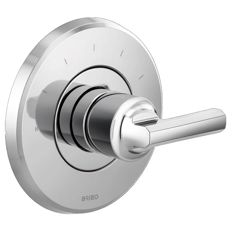 Thermostatic Trim Levoir Sensori Valve Less Handle Brilliance Luxe Gold ADA Brass 7 Inch - Frankwebs