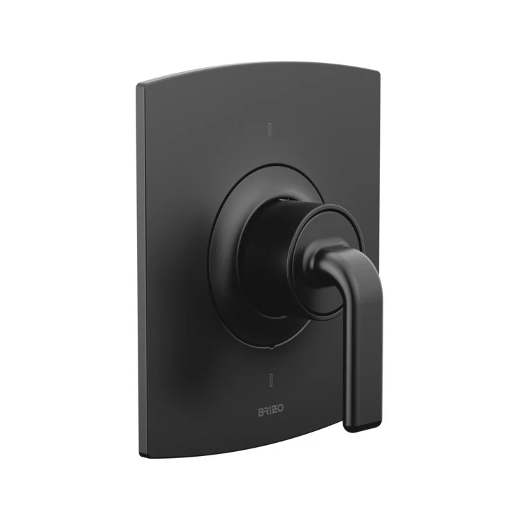 Thermostatic Trim Kintsu Sensori Valve 1 Less Handle Matte Black ADA for Requires Sensori Thermostatic Valve Rough Escutcheon and RP72604 Extension Kit Brass - Frankwebs