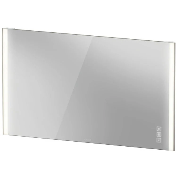 Mirror XViu 31-1/2 x 52 Inch Champagne Matte with Lighting Rectangle - Frankwebs
