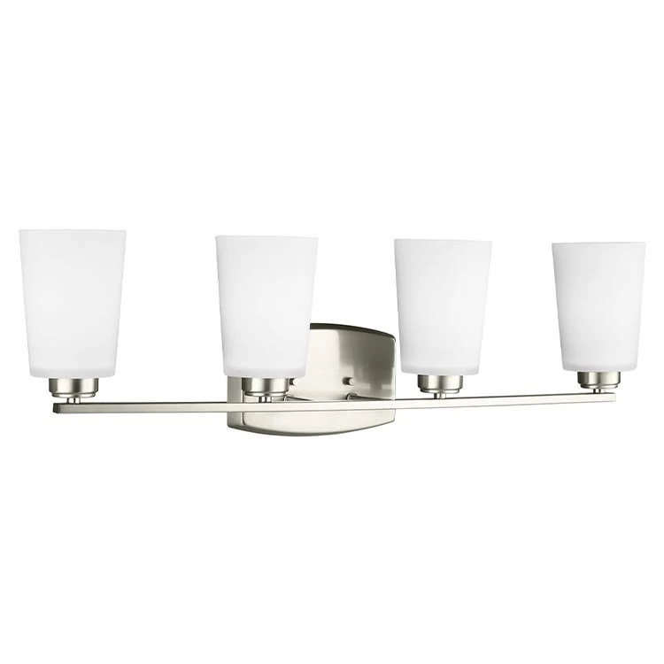 Franport Four-Light LED Bathroom Vanity Fixture - Frankwebs