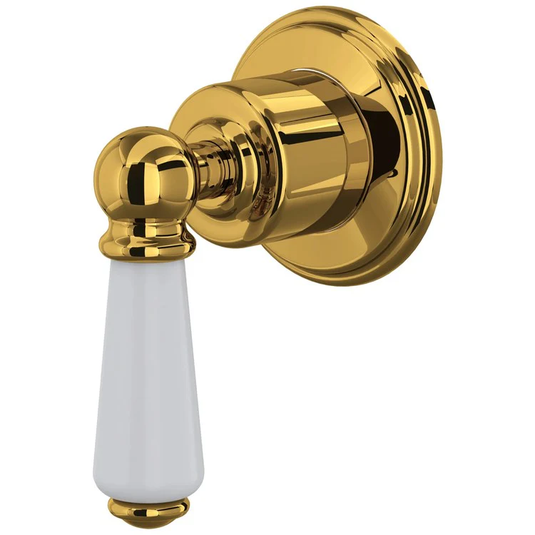 Volume Control Trim Edwardian Concealed 1 Lever Polished Chrome - Frankwebs