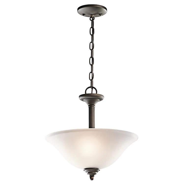 Armida Two-Light Pendant/Semi-Flush Mount Ceiling Fixture - Frankwebs
