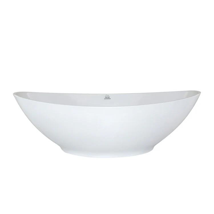 Air Tub Metro Collection Logan Freestanding Almond Oval Hydroluxe SS 72 x 38 x 23 Inch - Frankwebs