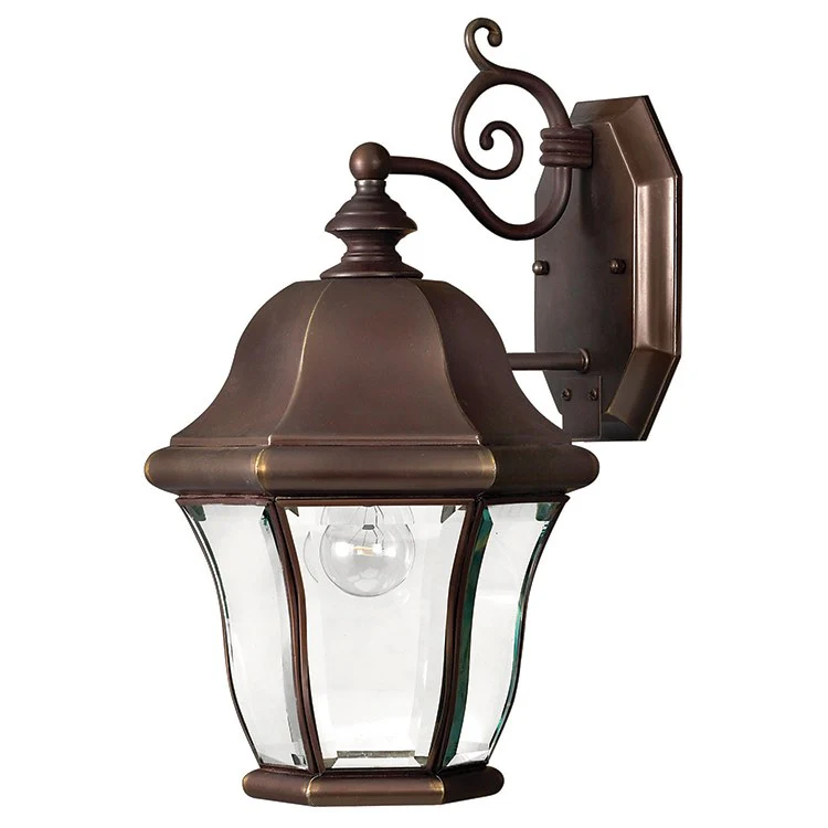 Monticello Single-Light Small Wall-Mount Lantern - Frankwebs