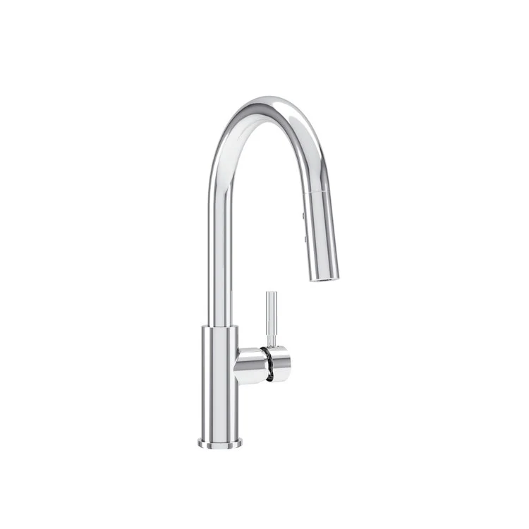 Kitchen Faucet Dia 1 Lever ADA Polished Chrome High Arc 1 Hole 1.0 Gallons per Minute - Frankwebs