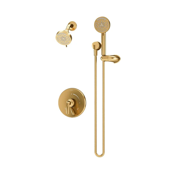 Shower Trim Elm 1 Lever Brushed Bronze WaterSense ADA 2.0 Gallons per Minute Round 7 Function for S262 Series Temptrol Valve - Frankwebs