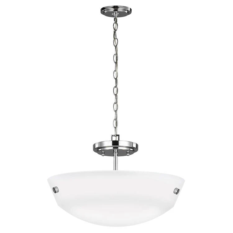 Kerrville Two-Light Convertible Semi-Flush Mount Ceiling Fixture/Pendant - Frankwebs