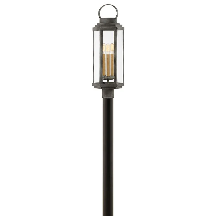Danbury Three-Light Large Outdoor Post Lantern - Frankwebs