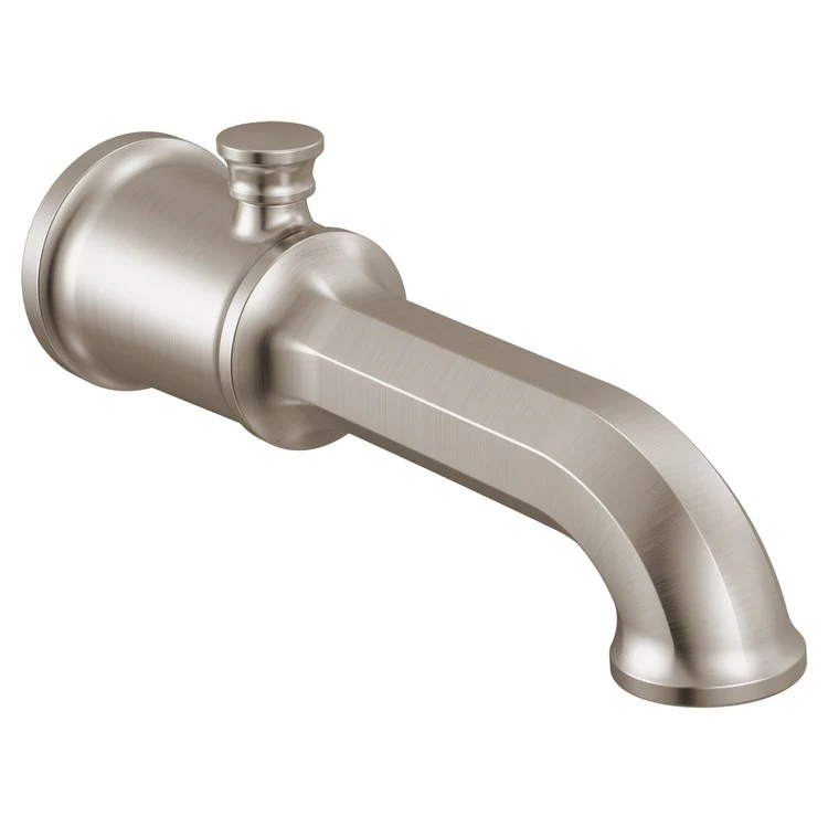 Tub Spout Beauclere Pull Up Diverter Brilliance Black Onyx 9 Inch Brass 1/2 IN NPT - Frankwebs