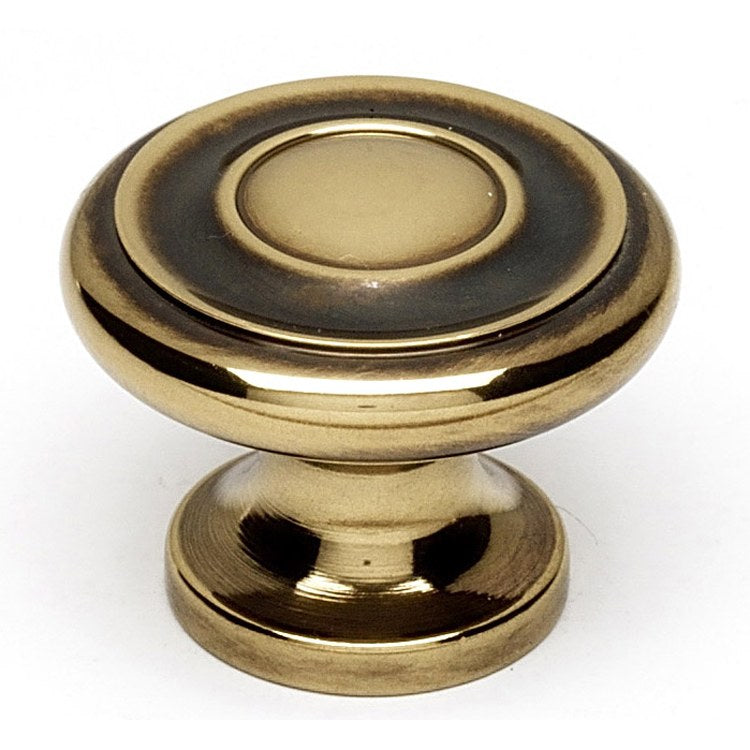 Knob II Collection Round Polished Chrome Brass 1-1/4 Inch 1 Inch 13/16 Inch - Frankwebs