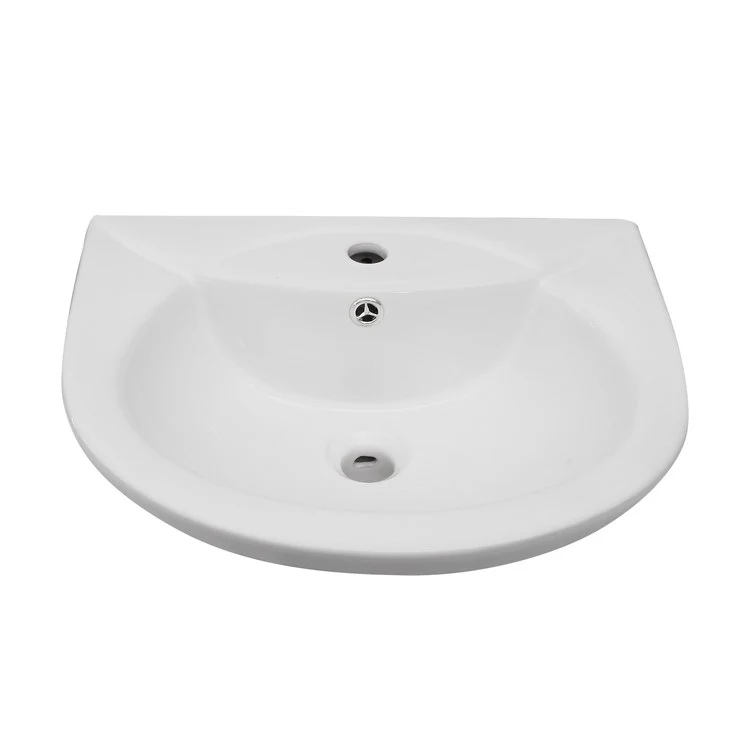 Lavatory Sink Banks Wall Hung 20-1/2 Inch White - Frankwebs