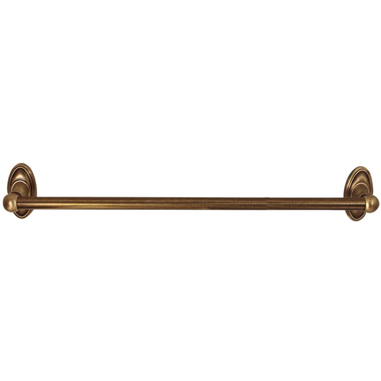 Towel Bar Classic Traditional Bath 18 Inch Polished Antique Brass 3-1/4 Inch - Frankwebs