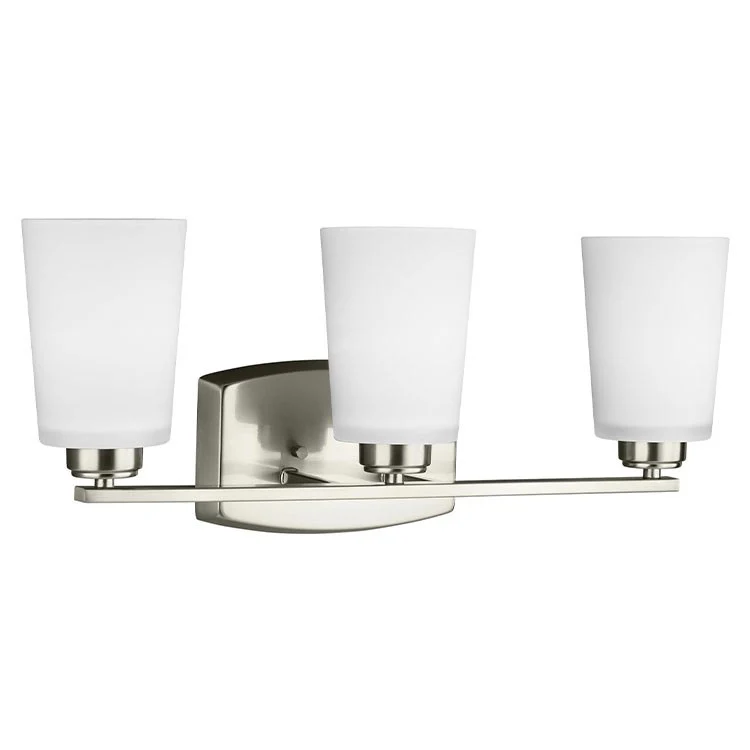 Franport Three-Light LED Bathroom Vanity Fixture - Frankwebs