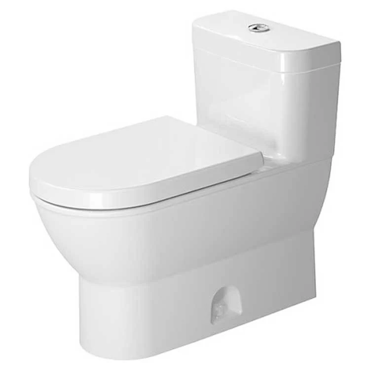 Toilet Darling New 1 Piece White Elongated 28 Inch 1.28 Gallons per Flush Single Flush - Frankwebs