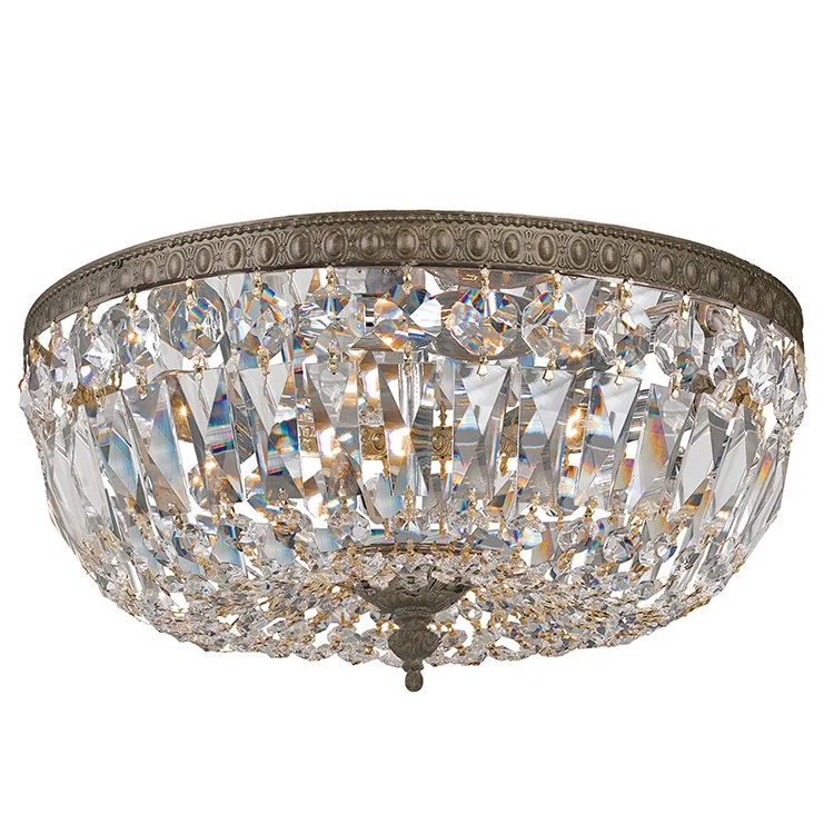Three-Light Flush Mount Ceiling Fixture - Frankwebs