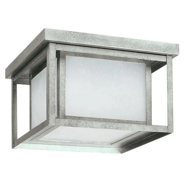 Hunnington Two-Light LED Outdoor Flush Mount Ceiling Fixture - Frankwebs