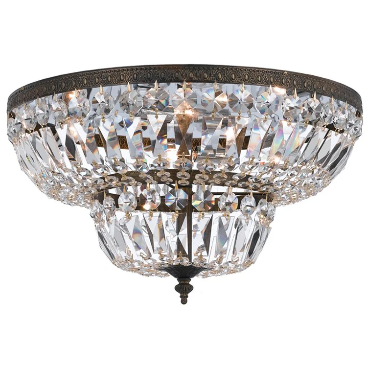 Four-Light Flush Mount Ceiling Fixture - Frankwebs