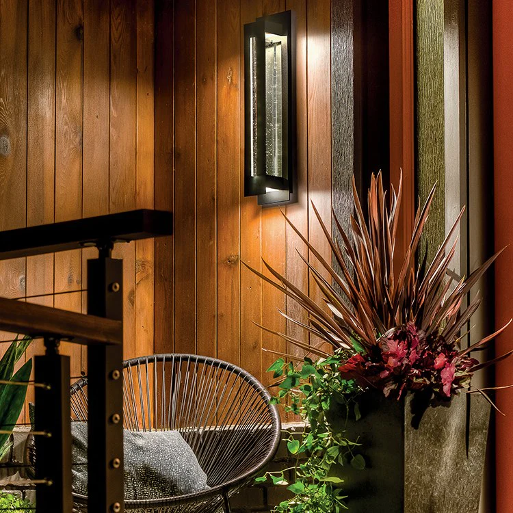 River Path Single-Light LED Outdoor Wall Sconce - Frankwebs