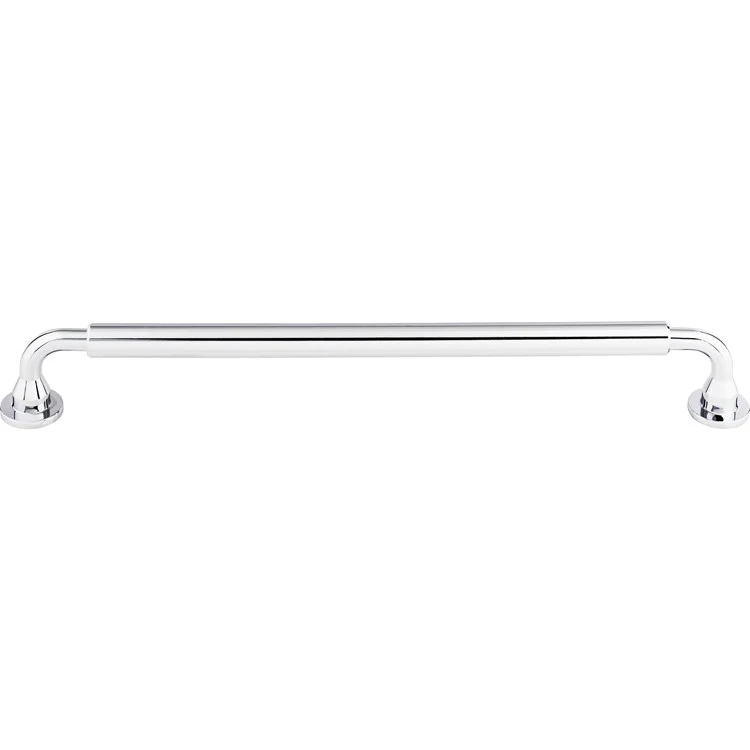 Pull Serene Lily Appliance for Decorative Hardware Brushed Satin Nickel Zinc Alloy 12 Inch - Frankwebs