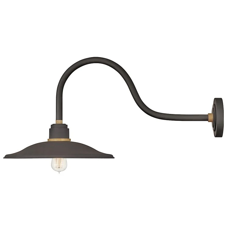 Foundry Single-Light Large Outdoor Wall Sconce - Frankwebs