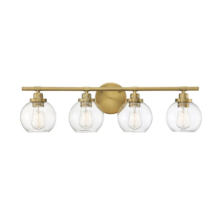 Carson Four-Light Bathroom Vanity Fixture - Frankwebs