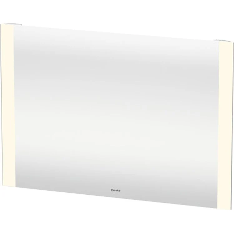 Mirror Light & Mirror 27-1/2 x 39-3/8 Inch White Premium Version with Lighting Rectangle - Frankwebs