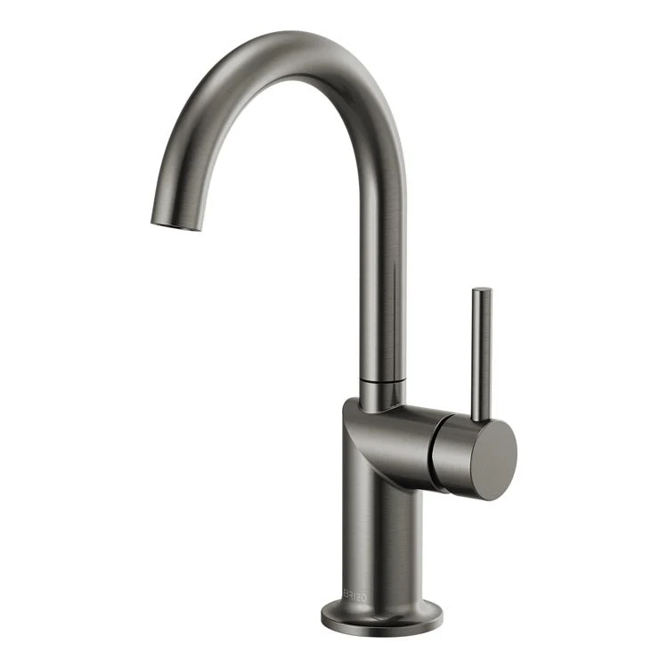 Bar Faucet Odin 1 Less Handle ADA Brilliance Stainless Arc 1.8 Gallons per Minute - Frankwebs
