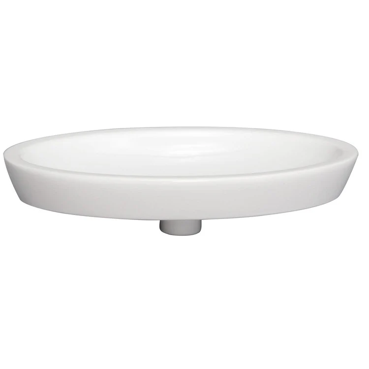 Lavatory Sink Resort 22-7/8 Inch Oval White - Frankwebs
