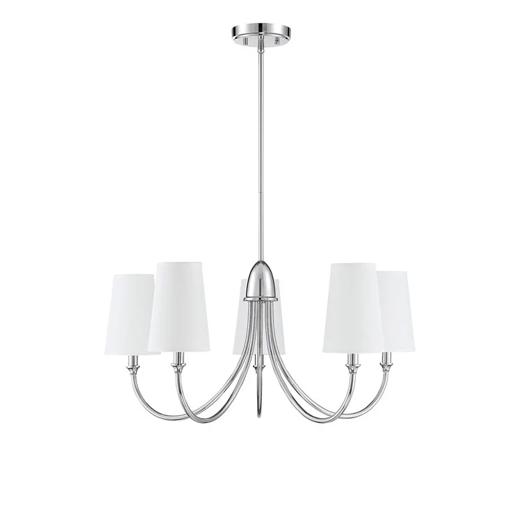 Cameron Five-Light Chandelier - Frankwebs