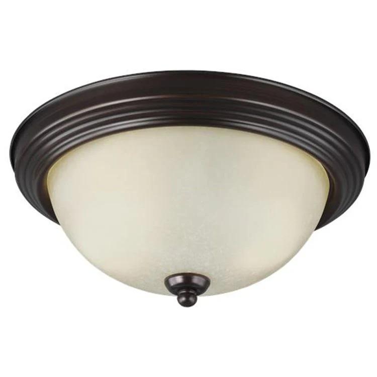 Geary Two-Light LED Flush Mount Ceiling Fixture - Frankwebs