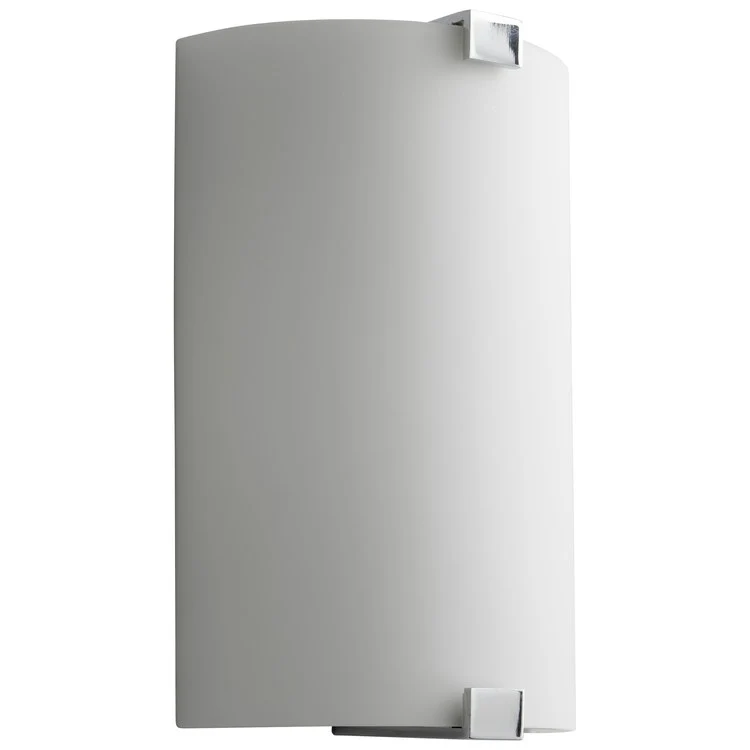 Siren Single-Light LED Wall Sconce with Glass Shade - Polished Chrome - Frankwebs