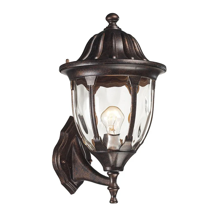 Glendale Single-Light Outdoor Wall Mount Lantern - Frankwebs
