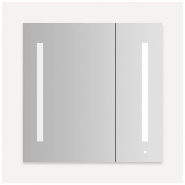 AiO Flat Mirror Two Door Cabinet - Frankwebs