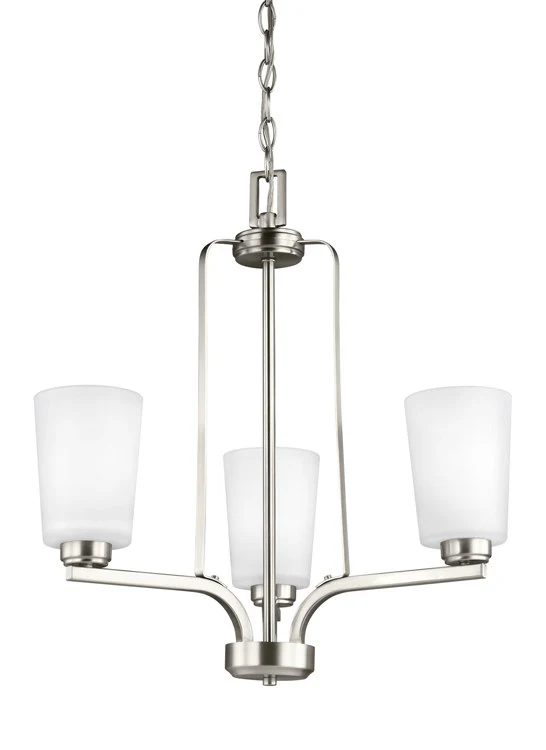 Franport Three-Light LED Chandelier - Frankwebs