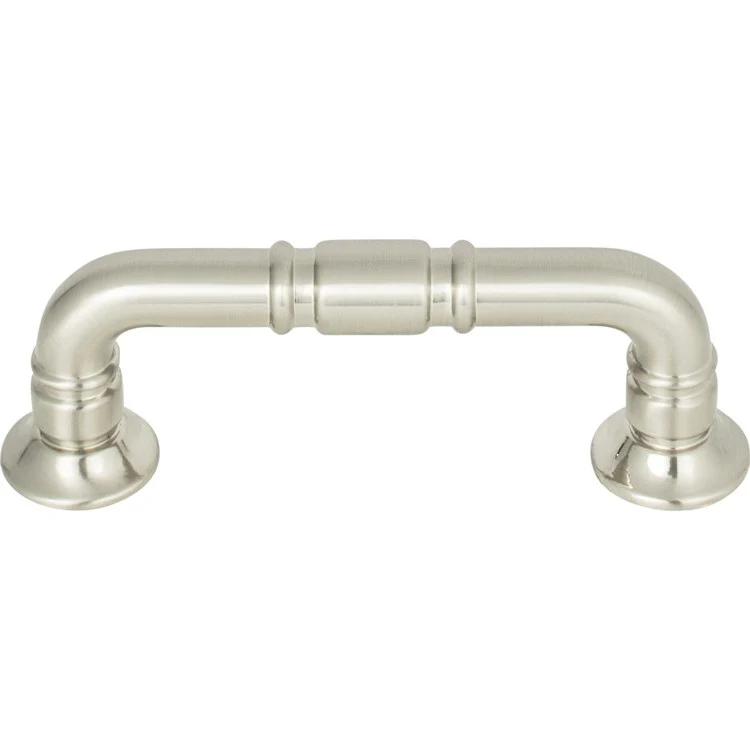 Pull Grace Kent Polished Nickel Zinc Alloy 3 Inch - Frankwebs