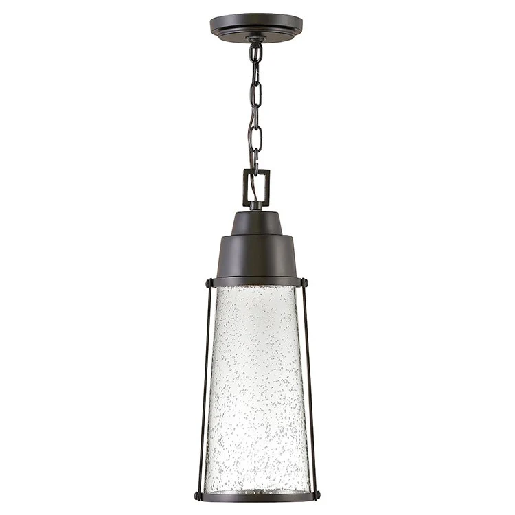 Miles Single-Light LED Medium Outdoor Hanging Lantern - Frankwebs